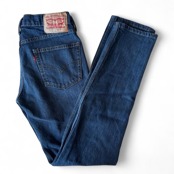 Men’s 511 Dark Wash Jeans 32x34 - Picture 4 of 6